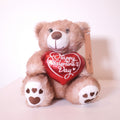 Momo teddy bear, 20cm, holding a Happy Valentine's Day heart, a gift, Sydney