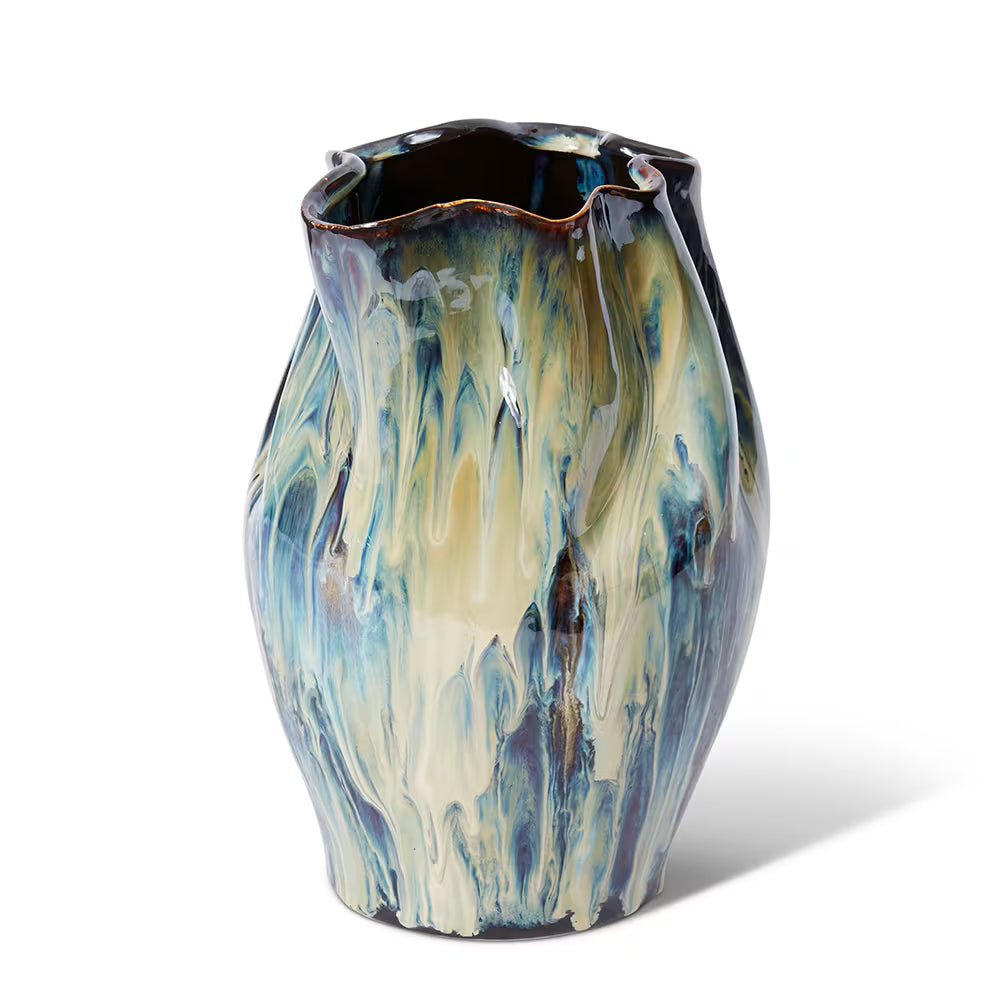 Sueko Vase - Blue Beige
