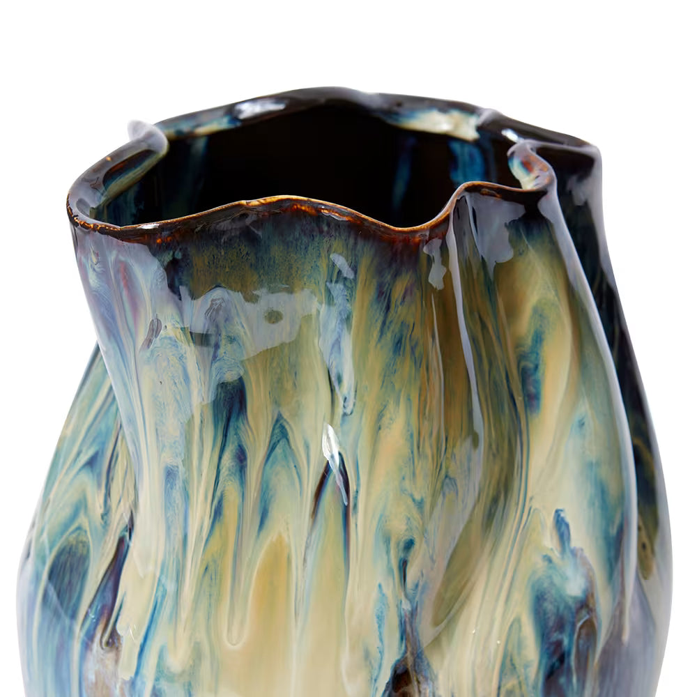 Sueko Vase - Blue Beige